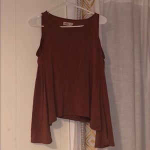 Hollister cold shoulder top